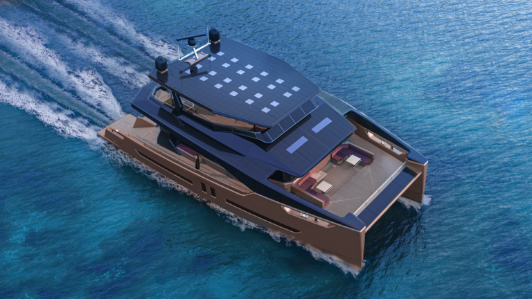 The Flagship of Electric Catamarans!